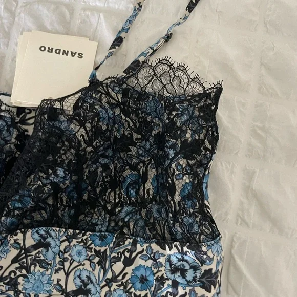 Sandro Dantin lace floral  camisole - Picture 3 of 13